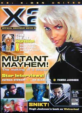OFFICIAL MOVIE MAGAZINES magazine side cover  2003